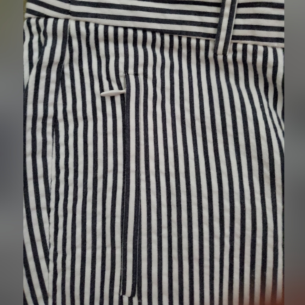 J CREW TEDDIE SEERSUCKER CROP PANTS - Picture 5 of 5